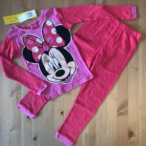 Disney Girls’ Minnie Mouse Pajama Set